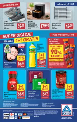 Aldi - gazetka promocyjna Weekend super cen w Aldi! od czwartku 19.03 do soboty 21.03 - strona 12