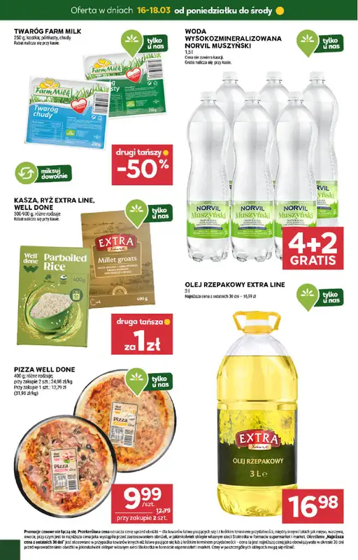 Stokrotka - gazetka promocyjna Hity na start od poniedziałku 16.03 do środy 18.03 - strona 2