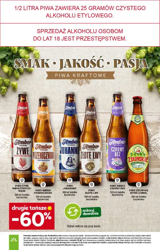 Stokrotka - gazetka promocyjna Hity na start od poniedziałku 16.03 do środy 18.03 - strona 6