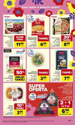 Carrefour - gazetka promocyjna Gazetka Carrefour od poniedziałku od poniedziałku 16.03 do soboty 21.03 - strona 23
