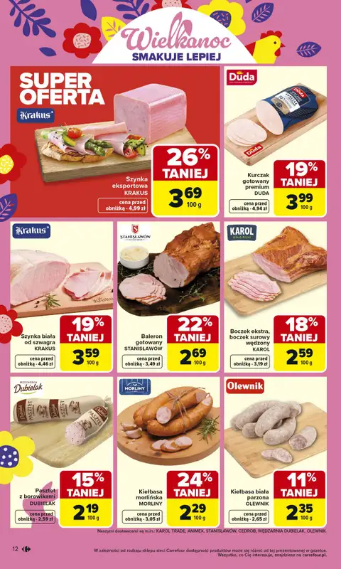 Carrefour - gazetka promocyjna Gazetka Carrefour od poniedziałku od poniedziałku 16.03 do soboty 21.03 - strona 14