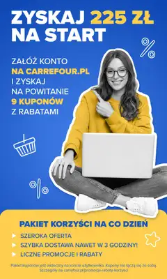 Carrefour - gazetka promocyjna Gazetka Carrefour od poniedziałku od poniedziałku 16.03 do soboty 21.03 - strona 56