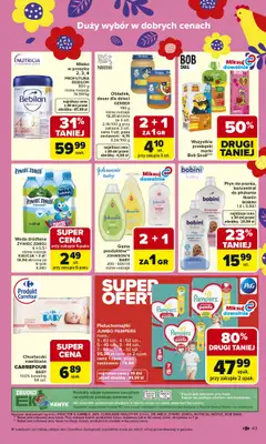 Carrefour - gazetka promocyjna Gazetka Carrefour od poniedziałku od poniedziałku 16.03 do soboty 21.03 - strona 45