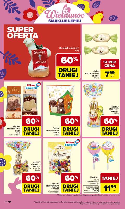 Carrefour - gazetka promocyjna Gazetka Carrefour od poniedziałku od poniedziałku 16.03 do soboty 21.03 - strona 36