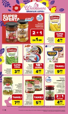 Carrefour - gazetka promocyjna Gazetka Carrefour od poniedziałku od poniedziałku 16.03 do soboty 21.03 - strona 24