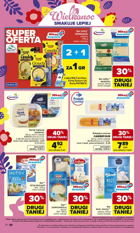 Carrefour - gazetka promocyjna Gazetka Carrefour od poniedziałku od poniedziałku 16.03 do soboty 21.03 - strona 18