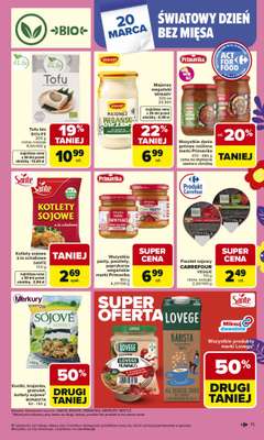 Carrefour - gazetka promocyjna Gazetka Carrefour od poniedziałku od poniedziałku 16.03 do soboty 21.03 - strona 17
