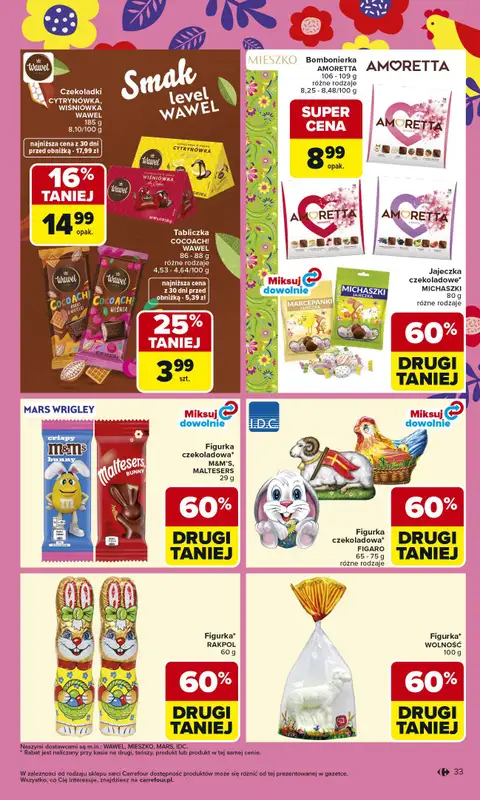 Carrefour - gazetka promocyjna Gazetka Carrefour od poniedziałku od poniedziałku 16.03 do soboty 21.03 - strona 35