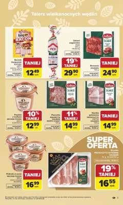 Carrefour - gazetka promocyjna Gazetka Wielkanoc smakuje lepiej od poniedziałku 16.03 do soboty 04.04 - strona 3