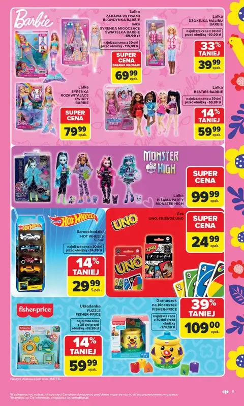 Carrefour - gazetka promocyjna Gazetka Łap Wielkanocne okazje od poniedziałku 16.03 do niedzieli 29.03 - strona 9