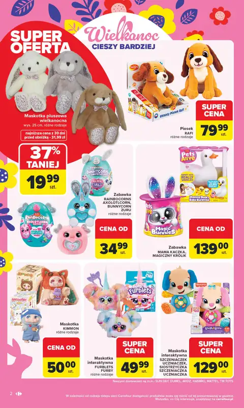 Carrefour - gazetka promocyjna Gazetka Łap Wielkanocne okazje   - strona 2