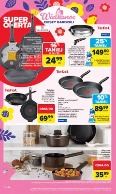 Carrefour - gazetka promocyjna Gazetka Łap Wielkanocne okazje od poniedziałku 16.03 do niedzieli 29.03 - strona 14