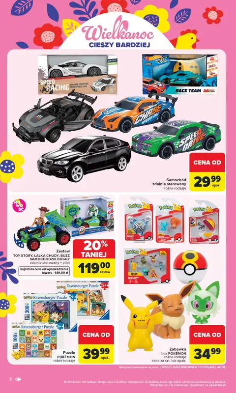 Carrefour - gazetka promocyjna Gazetka Łap Wielkanocne okazje od poniedziałku 16.03 do niedzieli 29.03 - strona 8