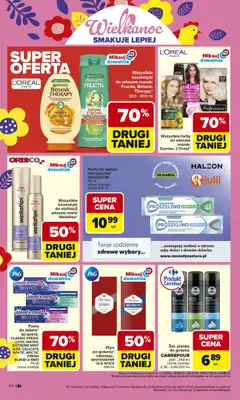 Carrefour Market - gazetka promocyjna Gazetka Carrefour Market od poniedziałku od poniedziałku 16.03 do soboty 21.03 - strona 46