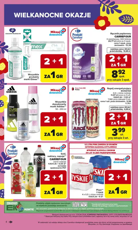 Carrefour Market - gazetka promocyjna Gazetka Carrefour Market od poniedziałku od poniedziałku 16.03 do soboty 21.03 - strona 6