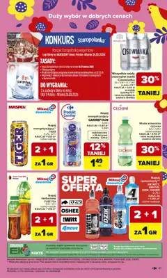 Carrefour Market - gazetka promocyjna Gazetka Carrefour Market od poniedziałku od poniedziałku 16.03 do soboty 21.03 - strona 43