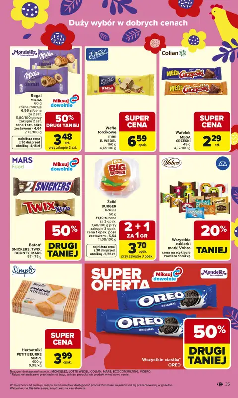 Carrefour Market - gazetka promocyjna Gazetka Carrefour Market od poniedziałku od poniedziałku 16.03 do soboty 21.03 - strona 37