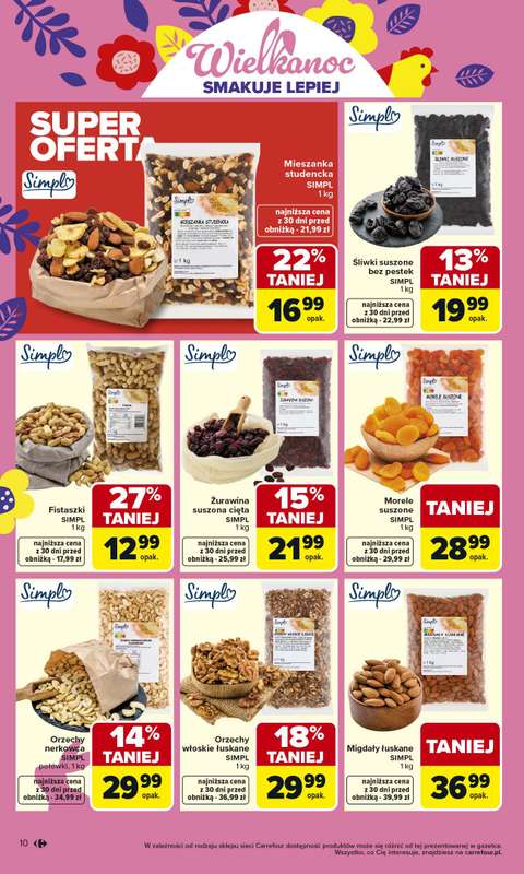 Carrefour Market - gazetka promocyjna Gazetka Carrefour Market od poniedziałku od poniedziałku 16.03 do soboty 21.03 - strona 12