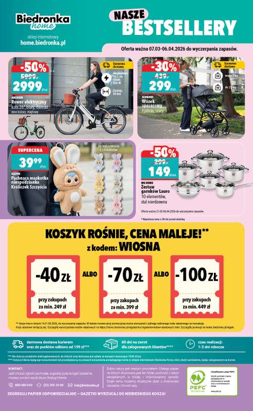 Biedronka Home - gazetka promocyjna Najlepsze oferty od soboty 14.03 do niedzieli 26.04 - strona 6