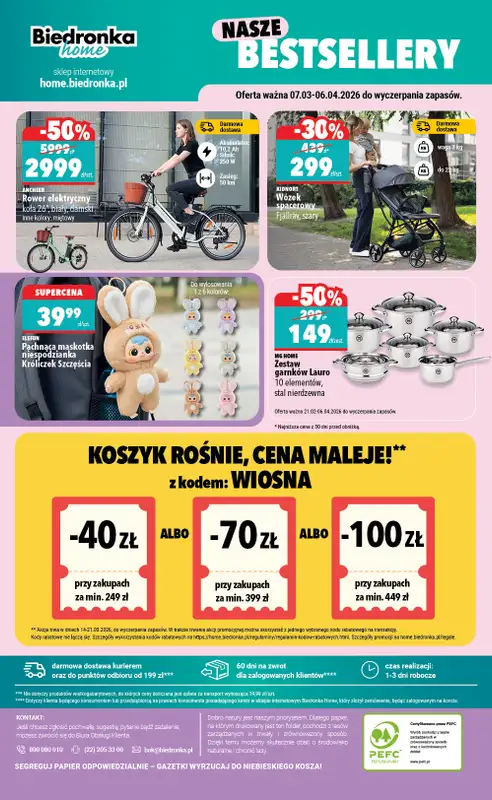 Biedronka Home - gazetka promocyjna Najlepsze oferty od soboty 14.03 do niedzieli 26.04 - strona 6