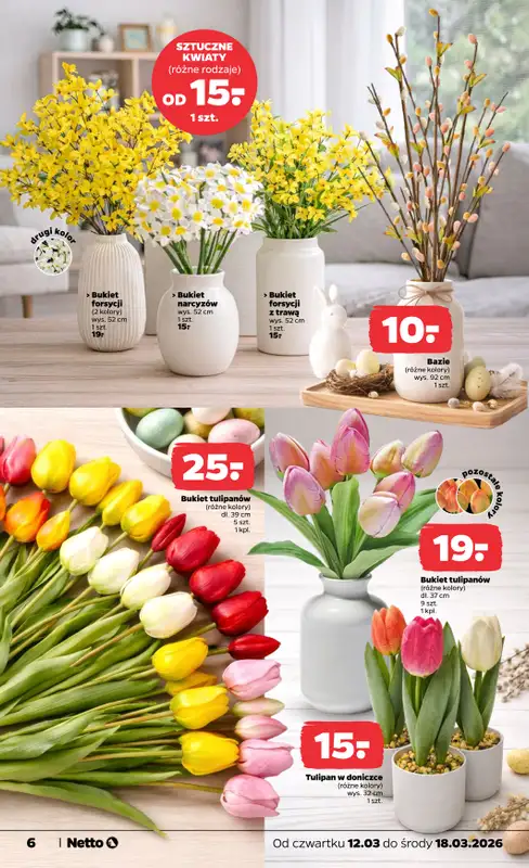 Netto - gazetka promocyjna Gazetka  do środy 18.03 - strona 6