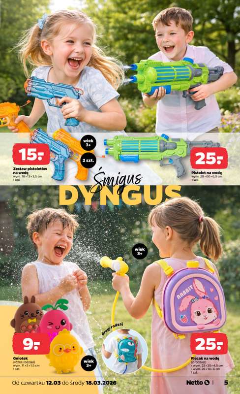 Netto - gazetka promocyjna Gazetka  do środy 18.03 - strona 5