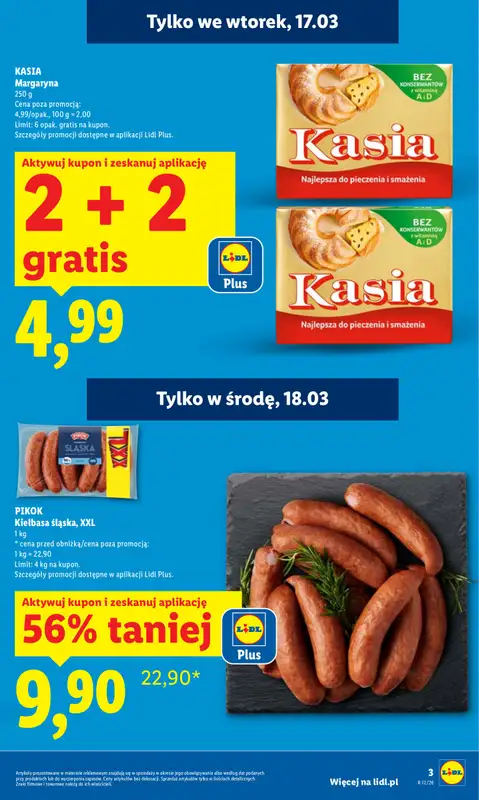 Lidl - gazetka promocyjna Oferta od poniedziałku   - strona 3