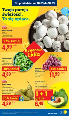 Lidl - gazetka promocyjna Oferta od poniedziałku od poniedziałku 16.03 do środy 18.03 - strona 31