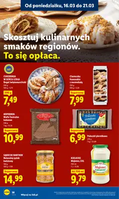Lidl - gazetka promocyjna Oferta od poniedziałku od poniedziałku 16.03 do środy 18.03 - strona 40