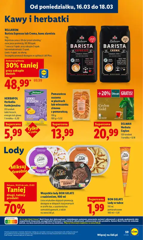 Lidl - gazetka promocyjna Oferta od poniedziałku od poniedziałku 16.03 do środy 18.03 - strona 61