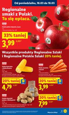 Lidl - gazetka promocyjna Oferta od poniedziałku od poniedziałku 16.03 do środy 18.03 - strona 33