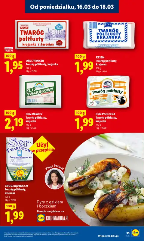 Lidl - gazetka promocyjna Oferta od poniedziałku od poniedziałku 16.03 do środy 18.03 - strona 37