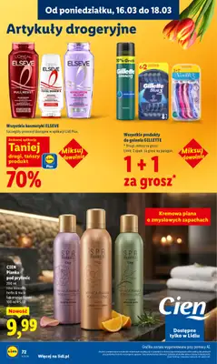 Lidl - gazetka promocyjna Oferta od poniedziałku od poniedziałku 16.03 do środy 18.03 - strona 74