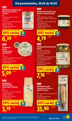 Lidl - gazetka promocyjna Oferta od poniedziałku od poniedziałku 16.03 do środy 18.03 - strona 35
