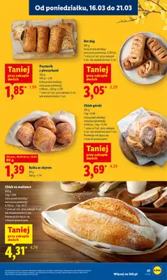 Lidl - gazetka promocyjna Oferta od poniedziałku od poniedziałku 16.03 do środy 18.03 - strona 43