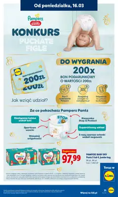 Lidl - gazetka promocyjna Oferta od poniedziałku od poniedziałku 16.03 do środy 18.03 - strona 73