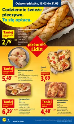 Lidl - gazetka promocyjna Oferta od poniedziałku od poniedziałku 16.03 do środy 18.03 - strona 44