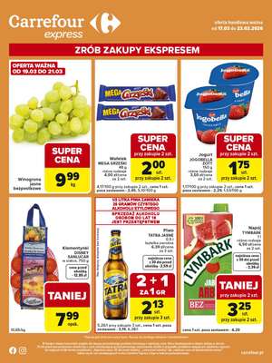 Carrefour Express - gazetka promocyjna Gazetka Express od wtorku 17.03 do poniedziałku 23.03 - strona 2