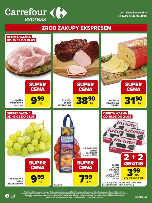 Carrefour Express - gazetka promocyjna Gazetka Express  