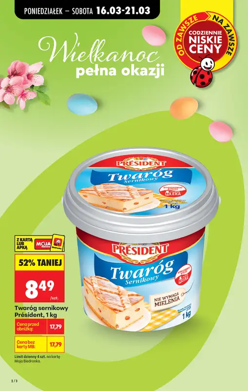 Biedronka - gazetka promocyjna Od poniedziałku   - strona 2