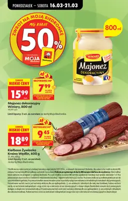 Biedronka - gazetka promocyjna Od poniedziałku od poniedziałku 16.03 do soboty 21.03 - strona 9