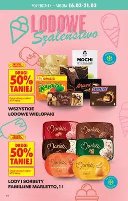 Biedronka - gazetka promocyjna Lodowe szaleństwo od poniedziałku 16.03 do soboty 21.03 - strona 2