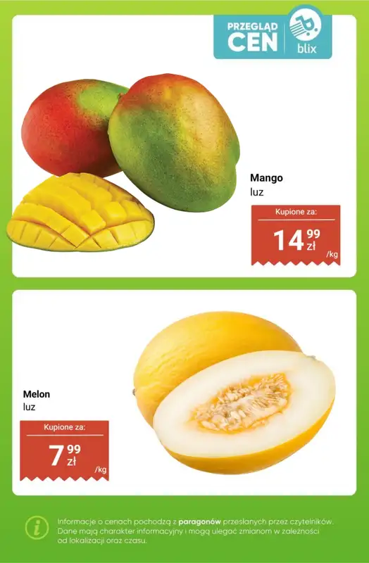Dino - gazetka promocyjna Owoce i warzywa - przegląd cen od poniedziałku 16.03 do niedzieli 22.03 - strona 9