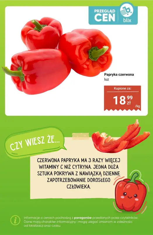 Dino - gazetka promocyjna Owoce i warzywa - przegląd cen od poniedziałku 16.03 do niedzieli 22.03 - strona 5