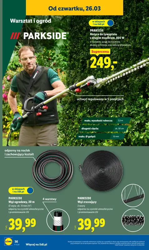 Lidl - gazetka promocyjna Katalog od poniedziałku 23.03 do niedzieli 29.03 - strona 46
