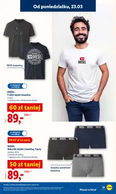 Lidl - gazetka promocyjna Katalog od poniedziałku 23.03 do niedzieli 29.03 - strona 25