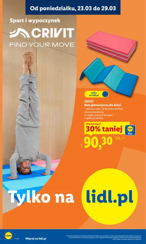 Lidl - gazetka promocyjna Katalog od poniedziałku 23.03 do niedzieli 29.03 - strona 30