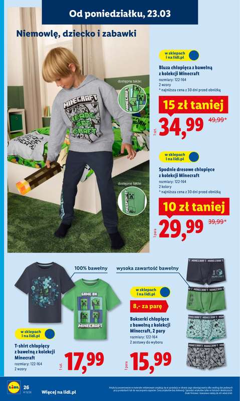 Lidl - gazetka promocyjna Katalog od poniedziałku 23.03 do niedzieli 29.03 - strona 26