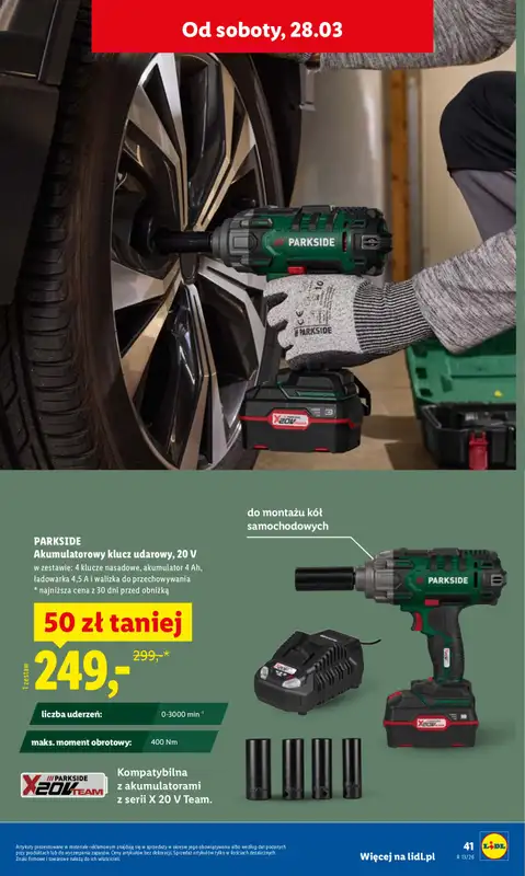 Lidl - gazetka promocyjna Katalog od poniedziałku 23.03 do niedzieli 29.03 - strona 51
