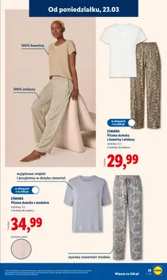 Lidl - gazetka promocyjna Katalog od poniedziałku 23.03 do niedzieli 29.03 - strona 19